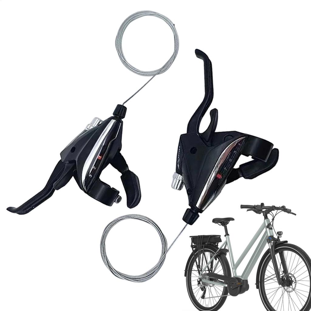 1 pair Cycling Shifter 3x9 Speed Thumb Replacement Parts Bike Shifter transmission Bicycle Gear Shifter for cycling bike part