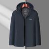Yalu Men's Fleece-Lined Thickened Winter Jacket