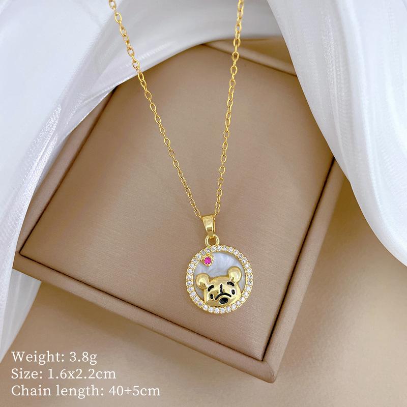 Planet Starry Sky Full Of Diamonds, Slightly Inlaid Design Temperament Shining Necklace Female, Simple Pendant