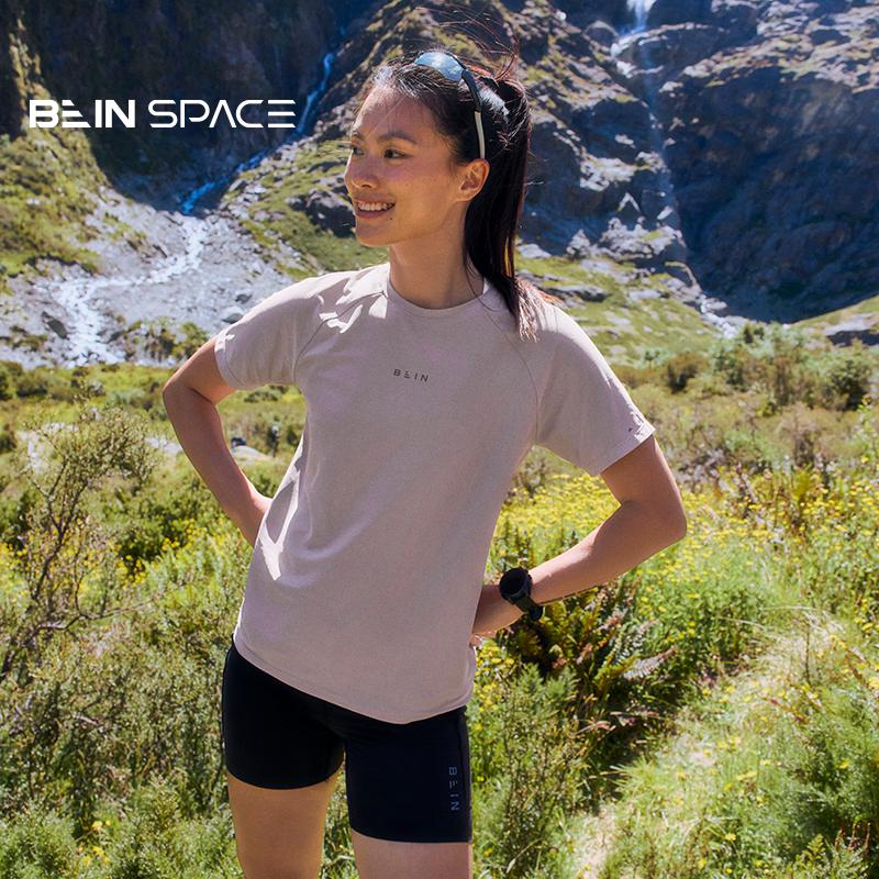 BEIN SPACE Women s High Mountain Floral Outdoor T-Shirt XS