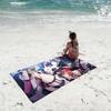B-Blue Archive-S Game Kosaka Wakamos Towel Soft Lightweight Anti-Sand Large Beach Towel Quick-Drying Bath Sports Family