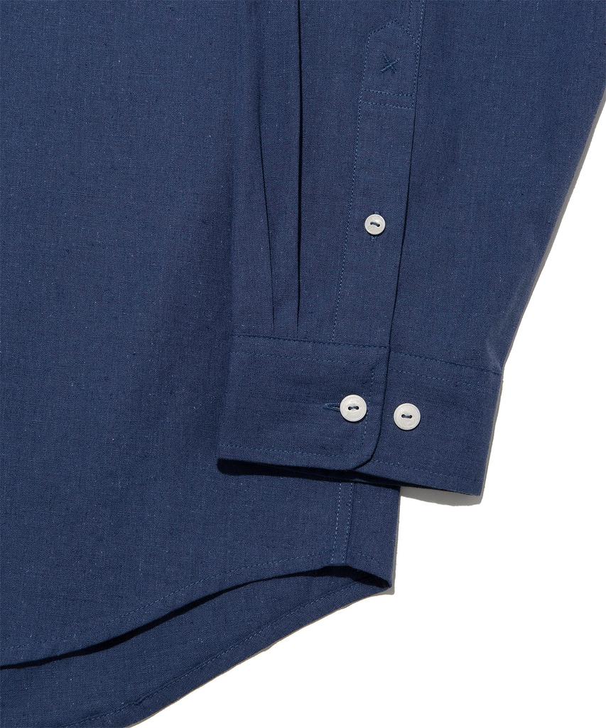LEE Loco Pocket Linen Shirt Blue
