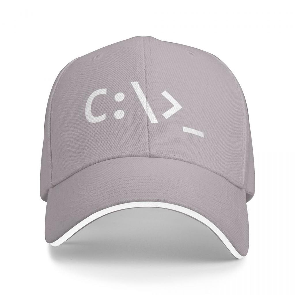 COMMAND PROMPT Baseball Cap Snapback  Luxury Caps Mens Big Size Hat Luxury Man Hat Womens Golf Clothing Mens