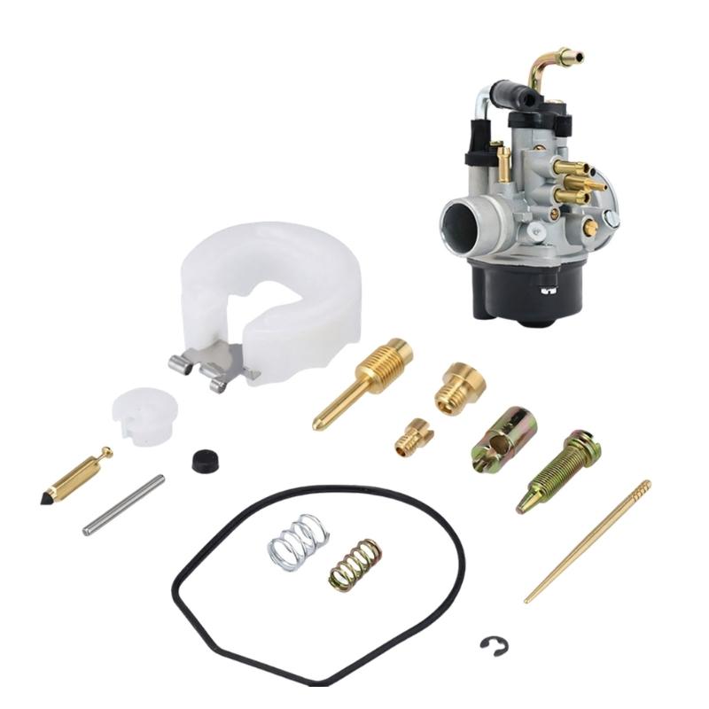 Float Needle Valves Set Idle Screw Motorcycle Carburettor Parts PHBN PHVA Repair Kit Rebuild Assembly Easy Installation