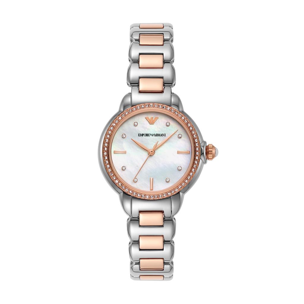 Часы AR11569 Серебро Розовое Золото [Emporio Armani] Женские и купить ...