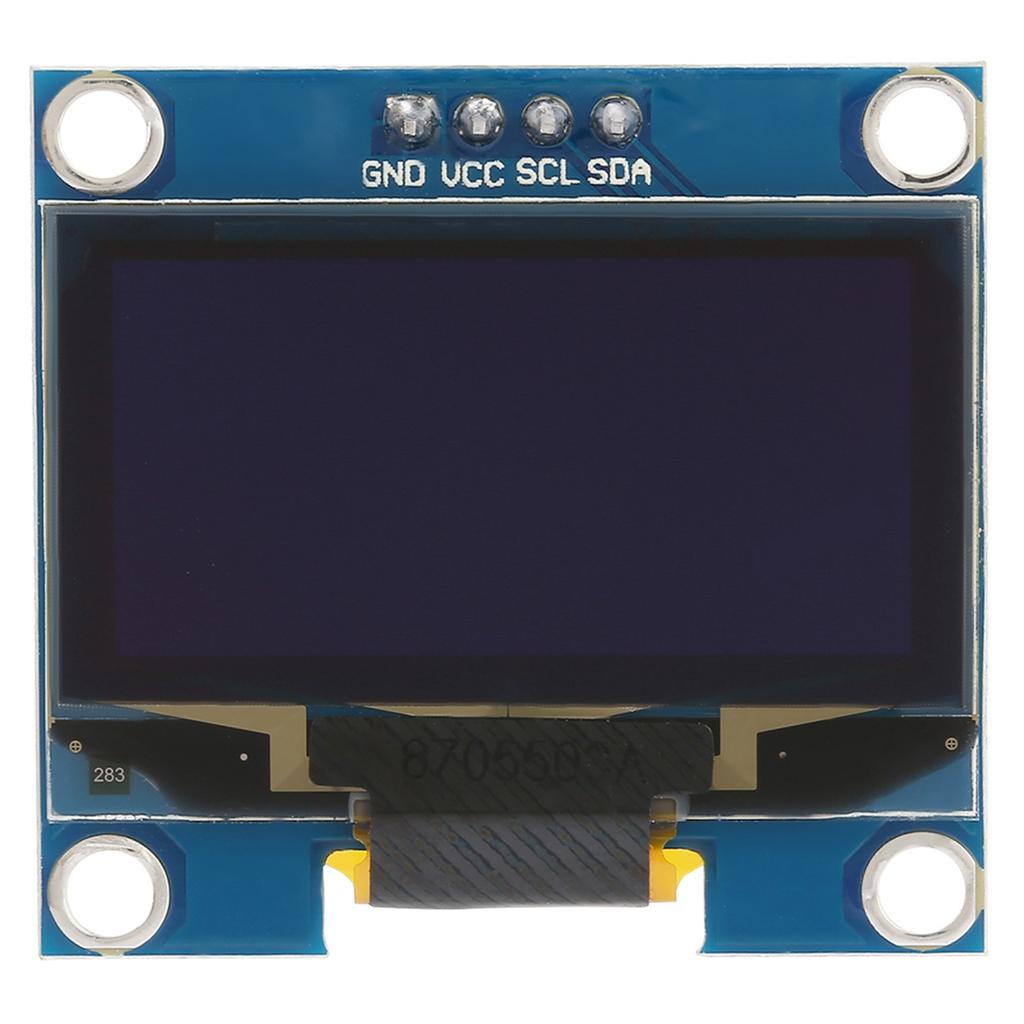 1 stk 1,3 tommers OLED-skjermmodul IIC I2C Communicate 128X64 BlueText Color