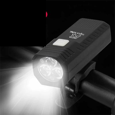 Night Riding Light – Strong Front Flashlight, Rainproof USB Charging, Mountain & Road Bike Cycling Equipment