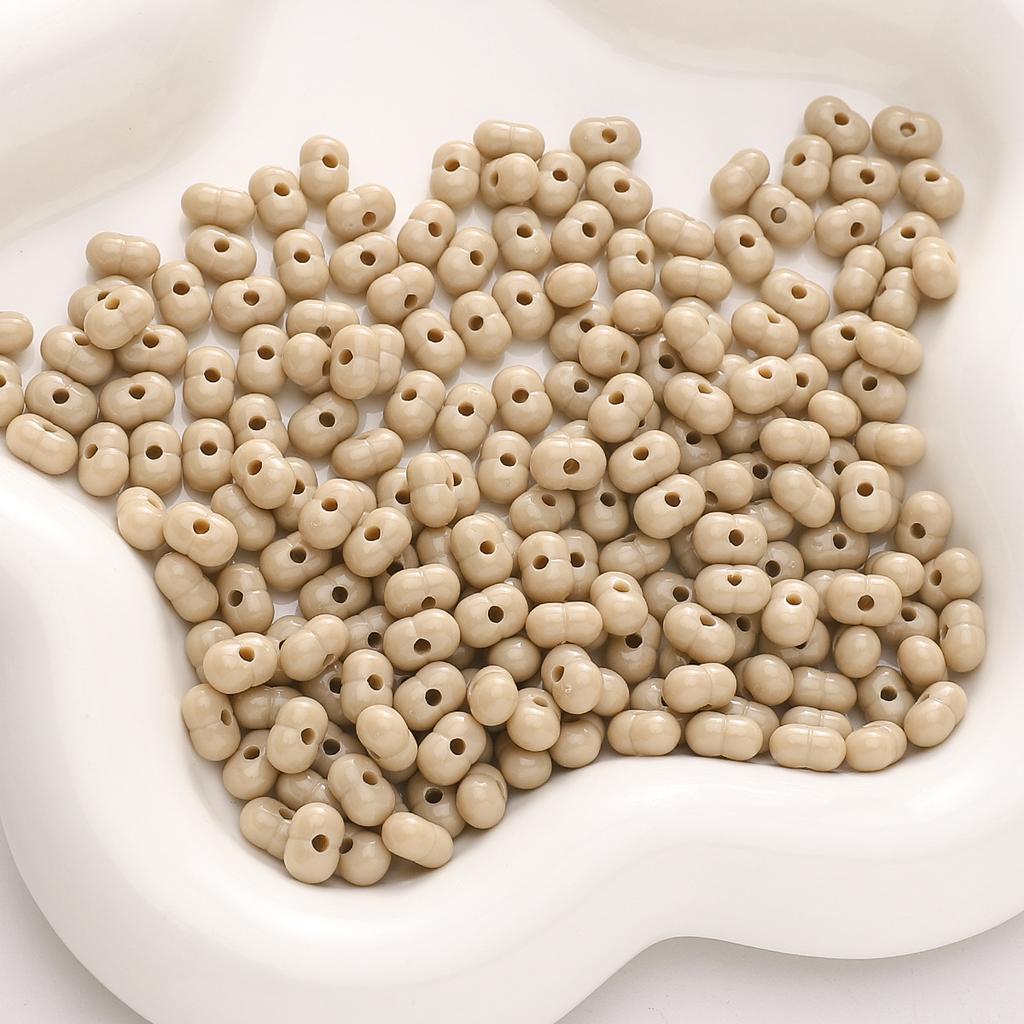 Handmade Bracelet Beads 8x5mm Solid Color Beads Light Peanut Beads Acrylic Millet Beads Loose Beads Beads Handmade Diy Accessories Strings Bracelets