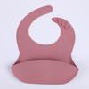 1pc Waterproof Bibs Baby Silicone Bibs Burp Cloths Adjustable Feeding Apron