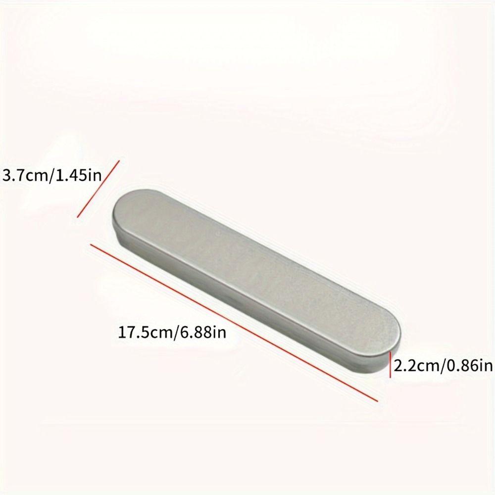 5pcs Silver Storage Box Lightweight Organizer Case Organizing Storage Container  School