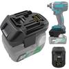 Hikoki Compatible To Makita Compatible: Use Hikoki 18V and 36V Batteries with Makita 18V Tools. Use Genuine and Compatible Hikoki (Hitachi) Batteries