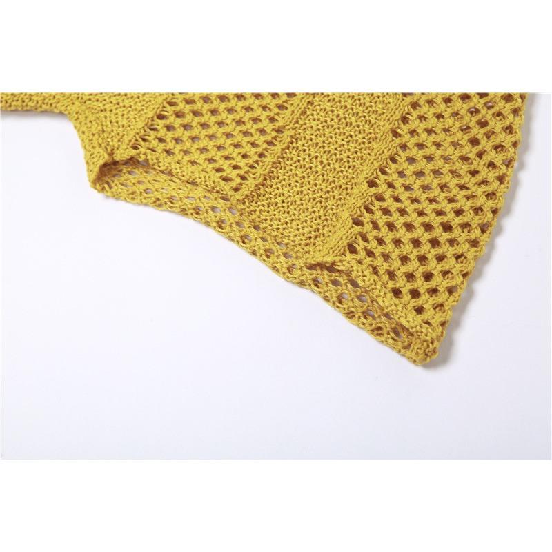 Letní dámský overal Sexy dutý Balíček Bok Nízký výstřih Přiléhavý úplet Vysoký pas Ležérní Jednodílné šortky