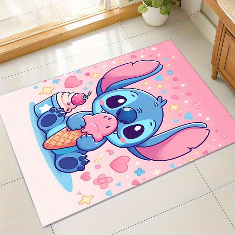 

1pc. Cute Stitch Ice Cream Cupcake Print Rug - Home Decor, Office Carpet, Outdoor Mat, Gift Ideaz0414270 60cm by 90cm