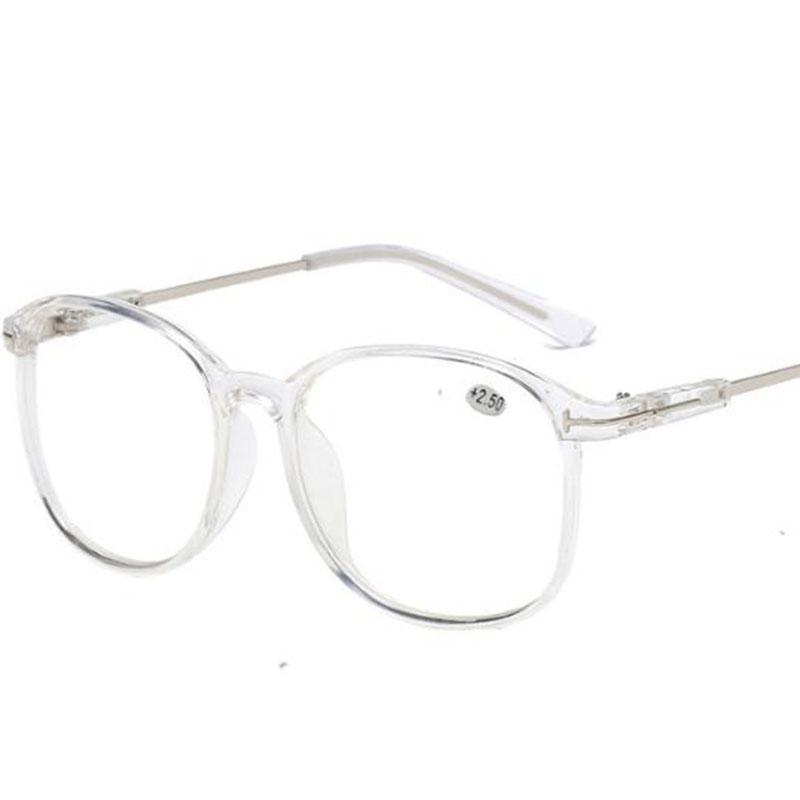

Oversize Big Frame Reading Glasses Presbyopic Eyewear Male Female Hyperopia Glasses With Strength +0.5 +0.75 +1.0 +1.25 To +4.0 0.5