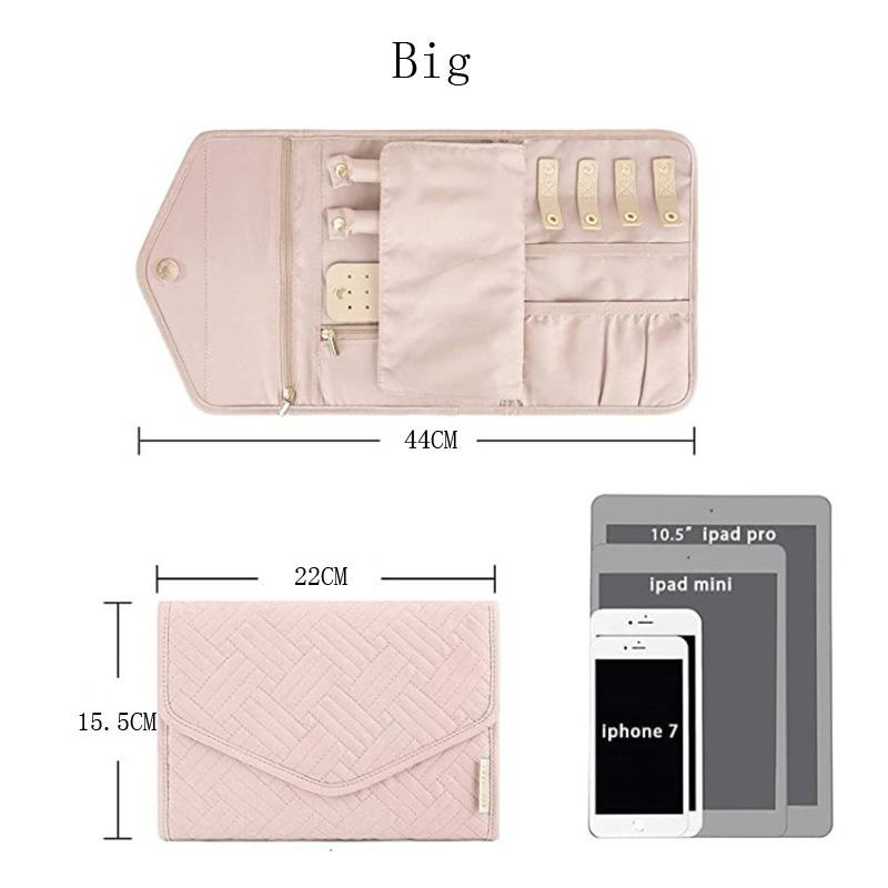 Portable Jewelry Bag, Travel Storage Bag, High-end Exquisite Accessories Handbag, Necklace, Earrings, Jewelry Box for Travel