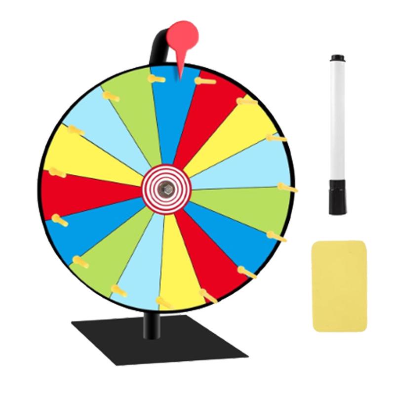 Lucky Draw Erasable Turntable Game Stand