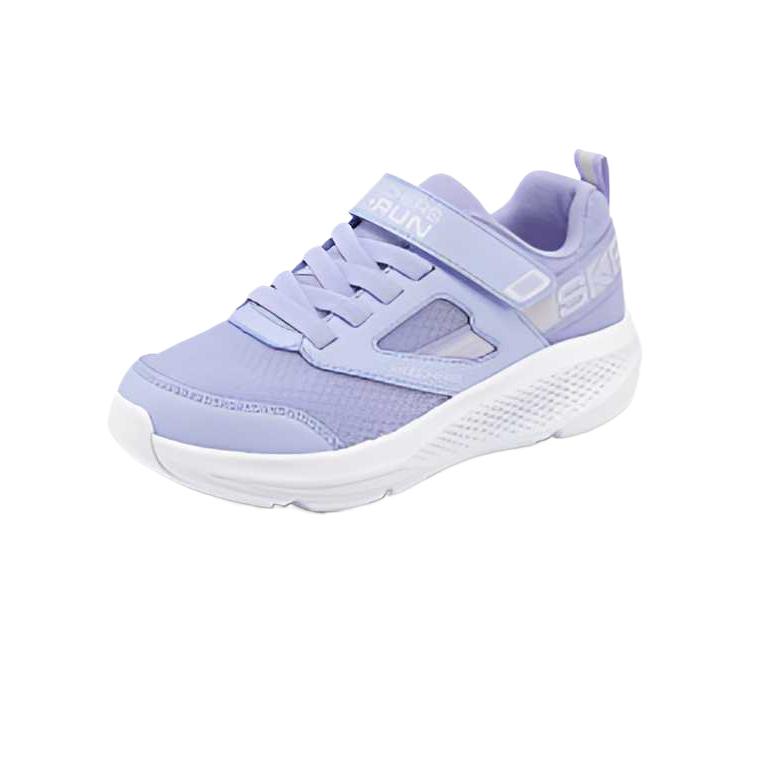 Skechers Girls Synthetic Leather Mesh Fashion Comfortable Versatile Casual Anti-Kick Rebound Breathable Low-Top Training Shoes 303971L-LAV