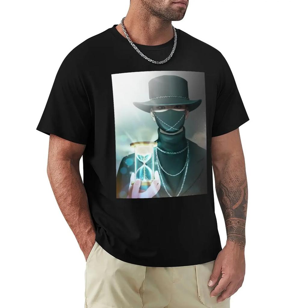 Ateez Hongjoong Zero Fever TShirt kawaii clothes korean fashion vintage Mens cotton tshirt