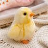 Simulation Chicken Plush Toy Cute Yellow Chicken Plushies Animal Ornaments Easter Chick Happy Easter Day Decor Kids Gifts