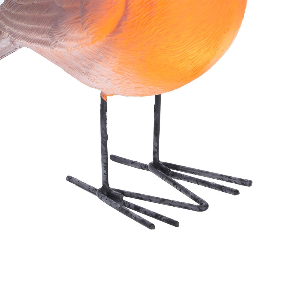 2PCS Simulation Resin Bird Decor Animal Indoor Outdoor Garden Art Craft Ornaments