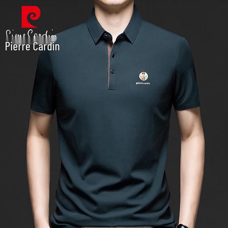 Pierre Cardin Men s Summer Business Casual Short-Sleeve Cooling Polo Shirt 4XL