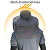 Unisex Summer Sun Hat Outdoor Sun Protection Cap with Neck Flap Breathable Large Brim Hat for Hiking Traveling Fishing