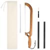 Sourdough Bread Slicer for Homemade Bread Wooden Breads Bow Knife with Stainless Steel Blades Serrated Sourdough Breads Knife