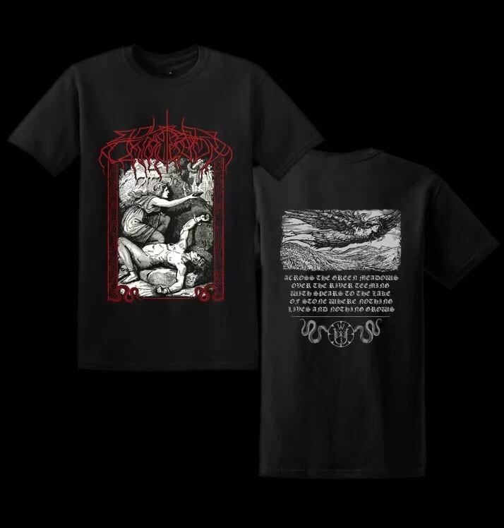 WOLVES IN THE THRONE ROOM ЧЕРНАЯ ФУТБОЛКА 2-СТОРОННЯЯ полный размер Унисекс Футболка XXL