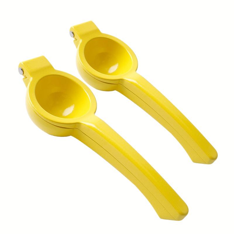 Manual Juicer Aluminum Alloy Juicer Portable Practical Kitchen Tool Thickened Arc Design Hand Pressed Fruit Orange Lemon Juicer