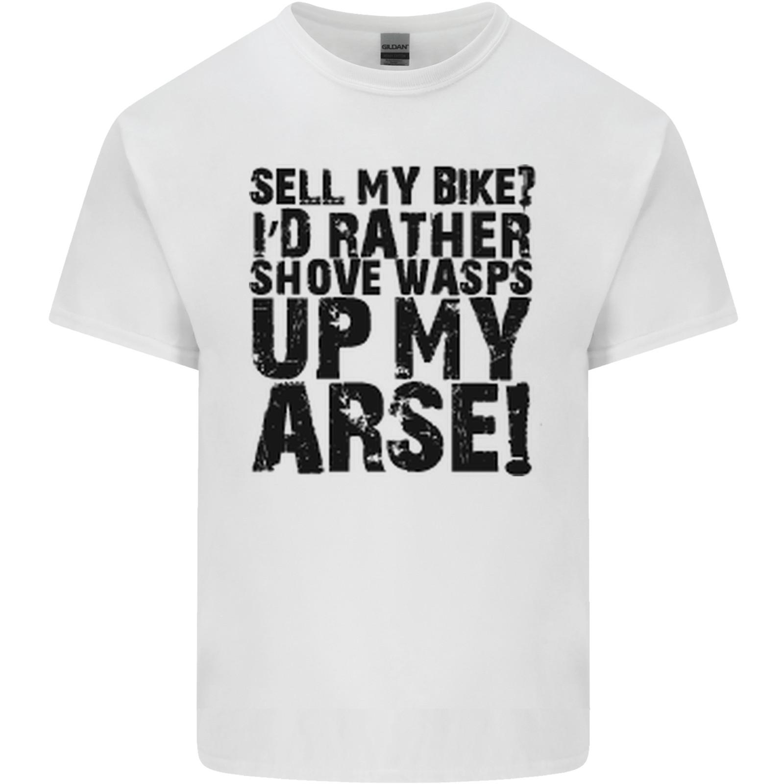 

Cycling Biker Sell My Bike Cyclist Bicycle Mens Cotton T-Shirt Tee Top S разноцветный