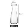 Heat-resistant Juice Bottle Transparent Coffee Milk Pot New Juice Cold Water Bottle