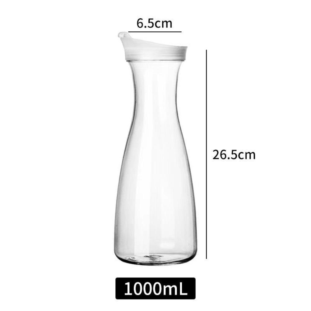 Heat-resistant Juice Bottle Transparent Coffee Milk Pot New Juice Cold Water Bottle