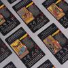 Yeni Başlayanlar İçin Üzerlerinde Anlamları Olan Tarot Kartları 78 Adet-Kart Cep Boyutu Tarot Öğrenme Destesi Falcılık Oyunu Masa Oyunu