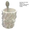 huaqianguhh Silk Texture Pen Holder, 3D Printed Desk Organizer for Brushes Stationery And Makeup Brushes, Ribbon Design Large Capacity Pencil