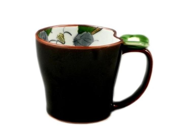 Arita Ware Senemon Kiln Hanae Maki Pair Mug 18622