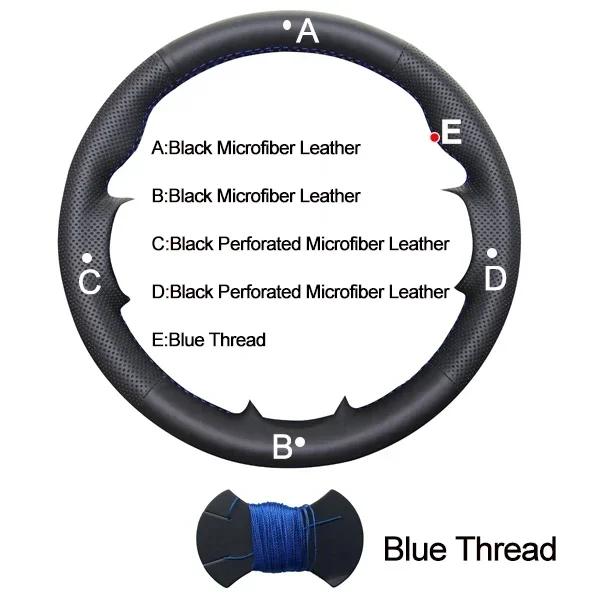 Hand Sewing Steering Wheel Cover For Cupra Ateca Formentor Born Leon Tavascan Terramar Original Steering Wheel Braid Accessories