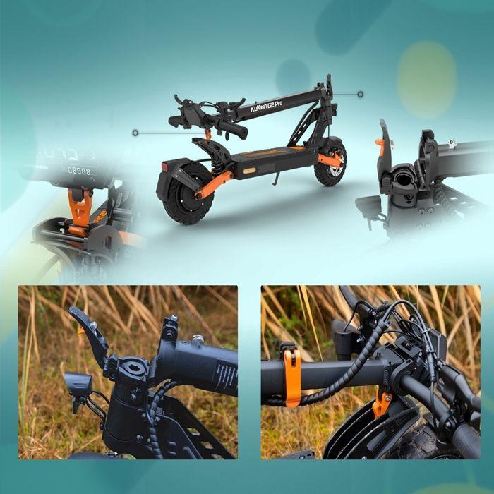 Trottinette électrique Kukirin G2 Pro VMP 9'' pour adultes, moteur 500 W, batterie 48 V, 15,6 Ah, 25 km/h