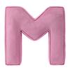 Pink Corduroy Letter Pillow A To Z English Alphabet Throw Pillow Decorative Capital Alphabet Shaped Hugging Cushion Sofa Bedroom Living Room Decor