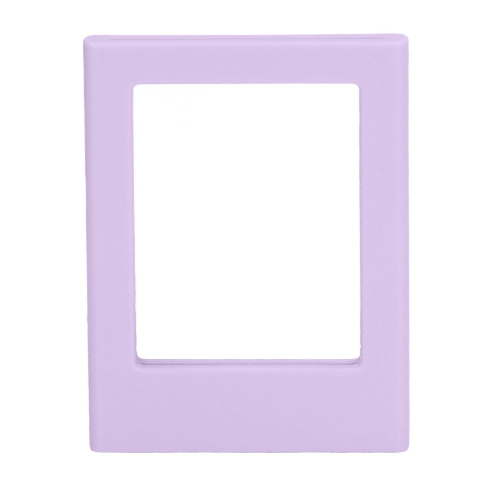 

Магнитные фоторамки 3 дюйма Сделай сам Мощный магнит Соединяемые Маленький магнит Фоторамка для моментального фиолетовый