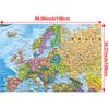 Russian Map-Europe Map-Political Distribution Map,Wall Art Posters,Tourism/Educational Tool,Decorative Hanging Picture