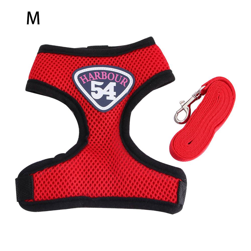 Pet Walking Pet Products Soft Mesh Cat Harness Puppy Dog Supplies Cat Collar Dog Vest Leads Leash