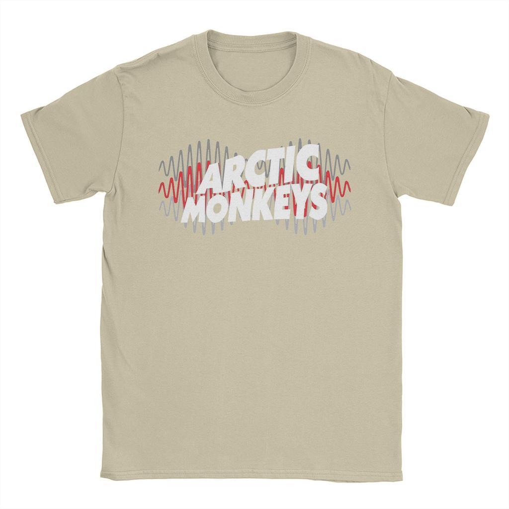 Arctic Monkeys T Shirt Men Pure Cotton Funny T-Shirt O Neck  Tees Short Sleeve Clothes Gift Idea
