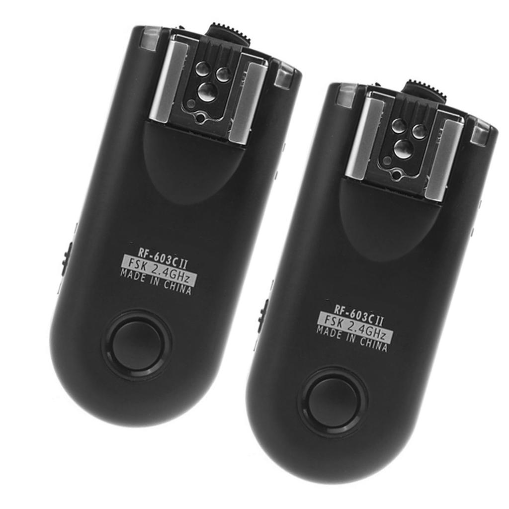 RF 603C II Wireless Remote Flash Trigger C3 Replacement for Canon 5D 1D 50D