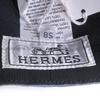 Excellent HERMES hunting with leather belt BLEU GRISE linen mens 58 Used