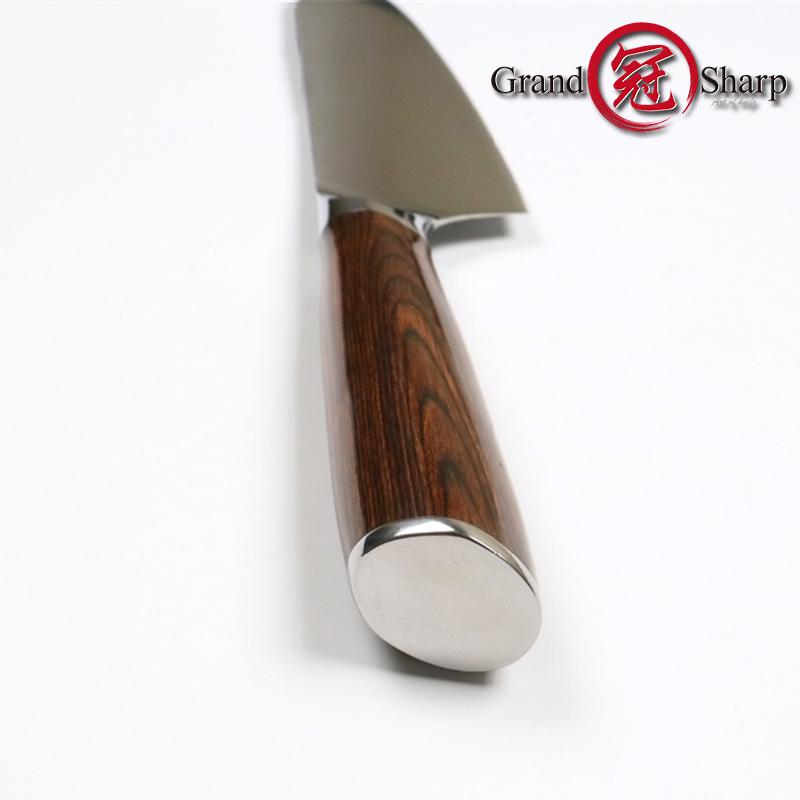 7.7 Inch Chef's Knife GERMAN DIN1.4116 Steel Razor Sharp Blade Cut Best Chef Kitchen Cooking Knives