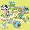 Artec Wakuwaku Theme Park Board Game Educational Toy for Kids and Adults Family Learning Fun