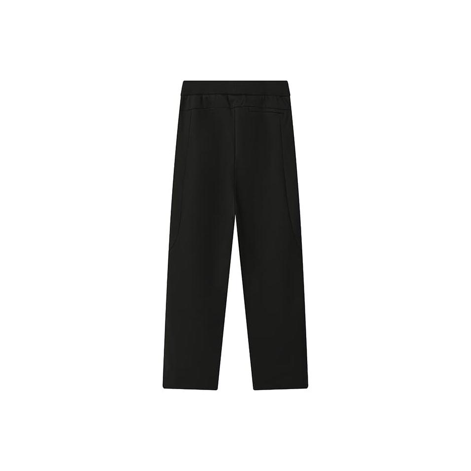 FILA White Fashion Classic Casual Versatile Soft Comfortable Straight Leg Knit Sports Pants Men pants F11M543601FBK