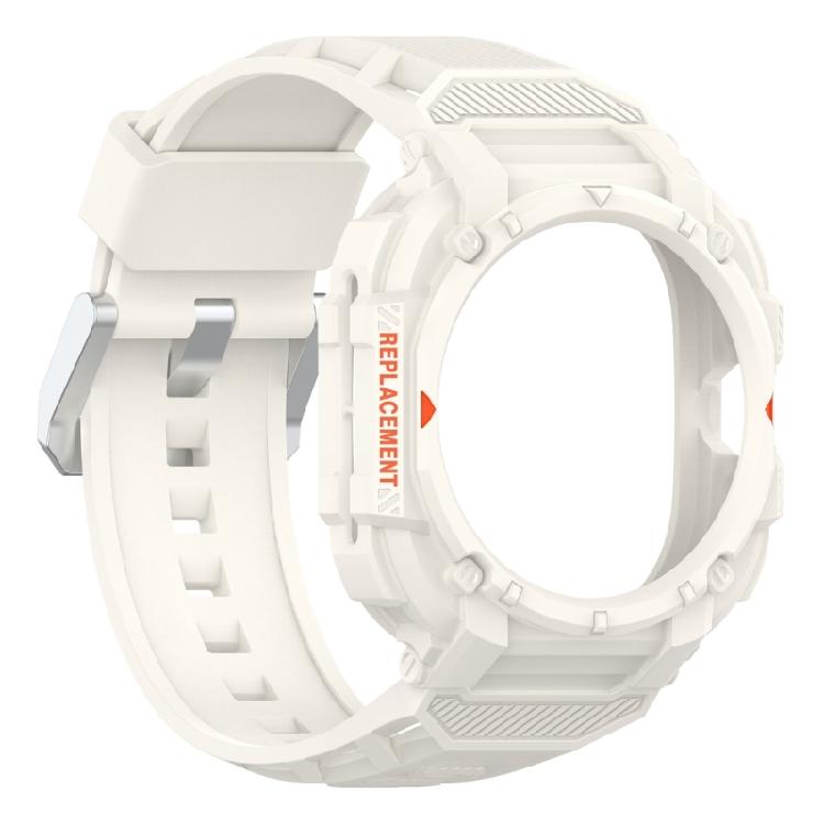 

Waterproof Silicone Straps Quick Change Designs Watch Band Sweatproof Lightweight Comfortable for watch Super 2025 белый