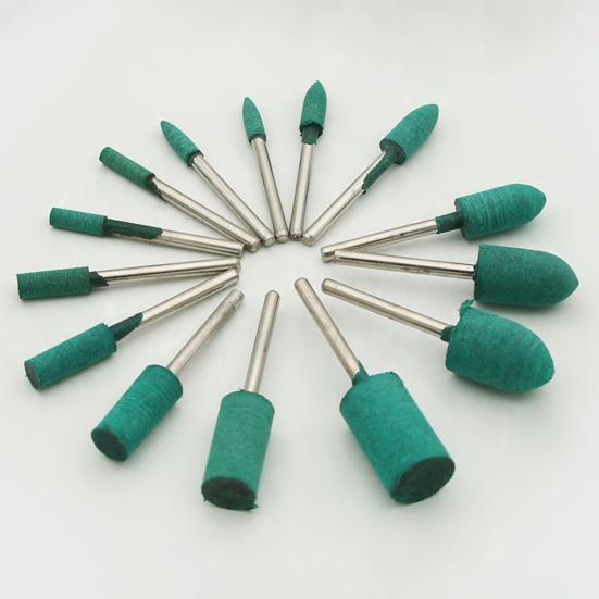 7Pcs 3-12mm Grinding Bits Compact Excellent Sharpness Elastic Assorted Polishing Head Bits