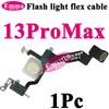 1pcs Distance Flash Flex Cable For iPhone 14 Pro Max 13 12 Mini 11 X XS Proximity LED Light Sensor Ambient Flashlight